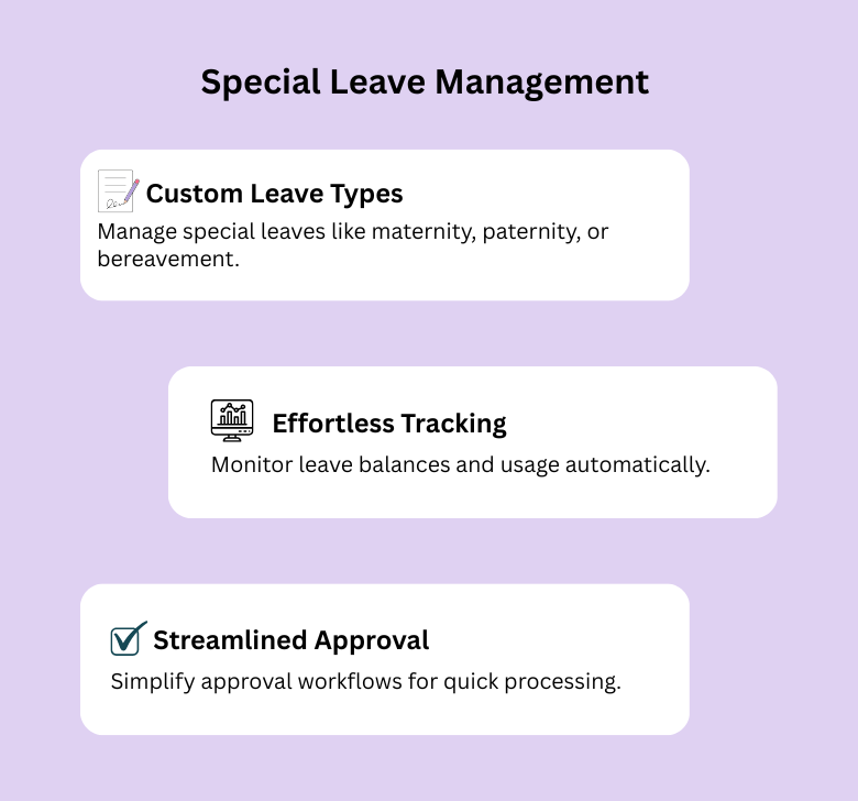 Special Leave Management Made Easy